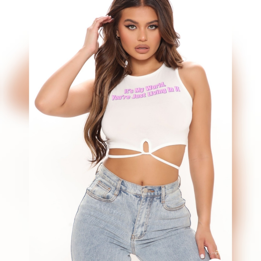 NWT Fashion Nova Crop Top